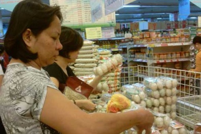 Giá trứng gia cầm “trong thấp, ngoài cao”